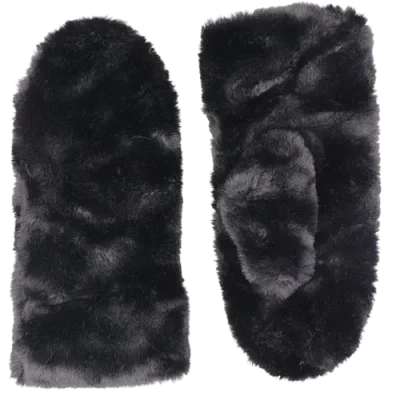 Luxury Plush Faux Fur Mittens